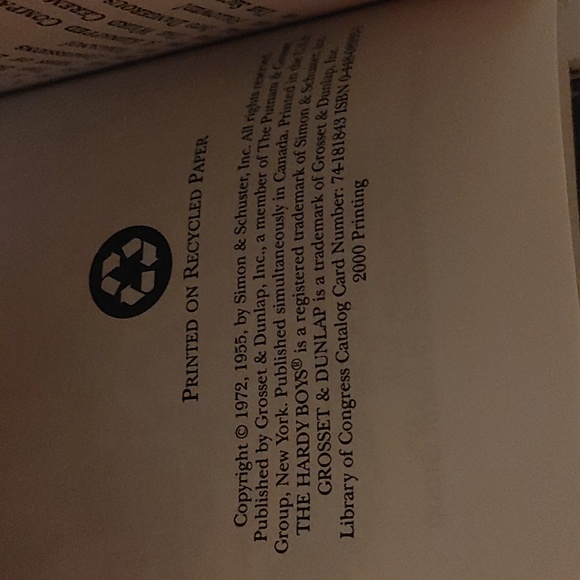 Vintage 1972 Hardy Boys The Clue in the Embers - Picture 6 of 7